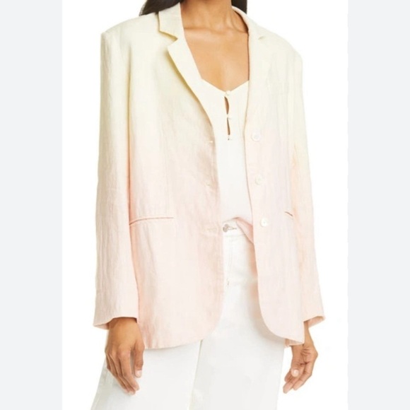 Nicole Miller, Collection blazer One 100% linen size, L oversize NWT - Picture 1 of 10